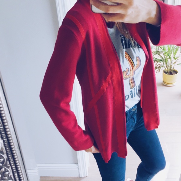 Vintage Made in Italy Two Tone Cardigan - Picture 2 of 8